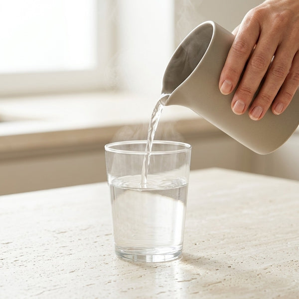 Pour 200–230ml of hot water or warm milk.